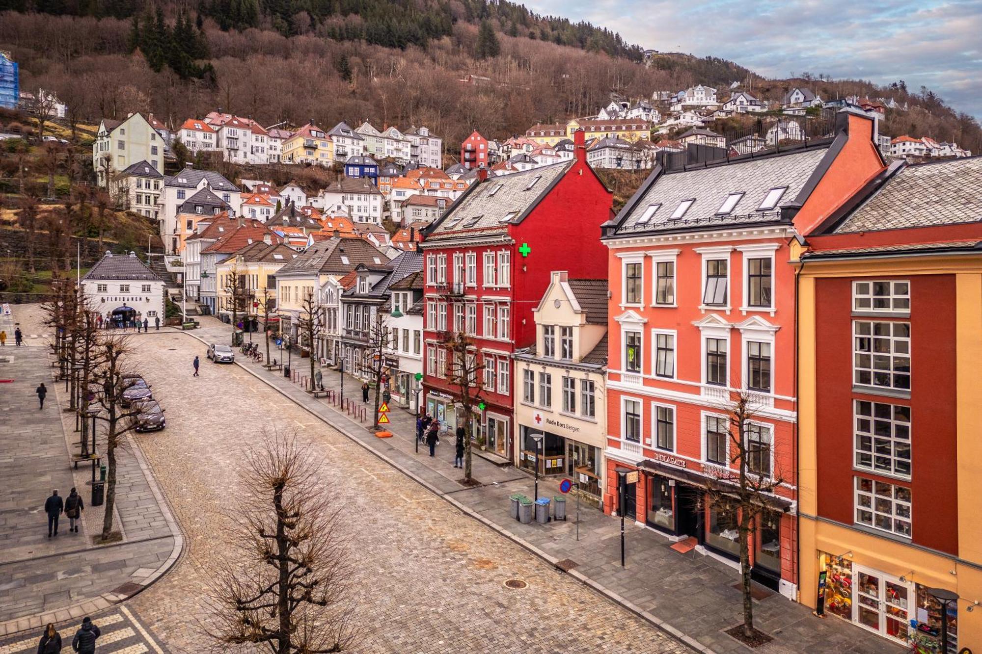 Floyen Bergen City Apartments And Rooms ภายนอก รูปภาพ